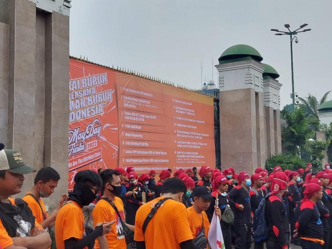 
					Buruh Apresiasi Polri, Mayday Fiesta di GBK Berjalan Lancar