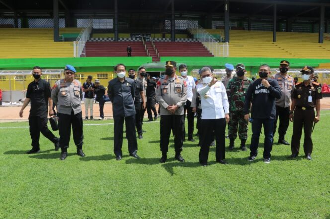 
					Jelang Liga 1, Kapolda Sulsel Tinjau Langsung Kesiapan Stadion Gelora BJ Habibie