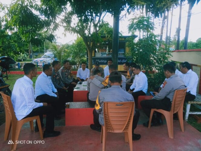 
					Gelar Coffe Morning, Kapolsek Polsel Ajak Anggotanya Tingkatkan Harkamtibmas