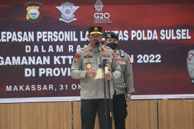 
					Polda Sulsel Ajak Masyarakat Dukung Kesuksesan Event KTT G20