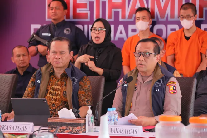 
					Satgas Polri Sudah Tangkap 7.566 Tersangka Kasus Narkoba