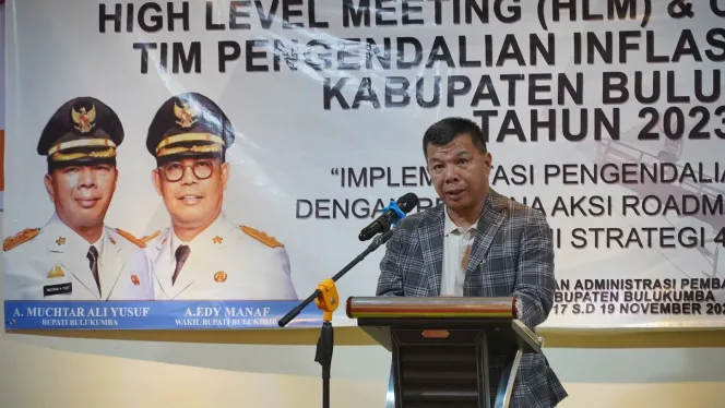 
					Bupati, Forkopimda hingga Camat Teken Pakta Integritas Pengendalian Inflasi Bulukumba